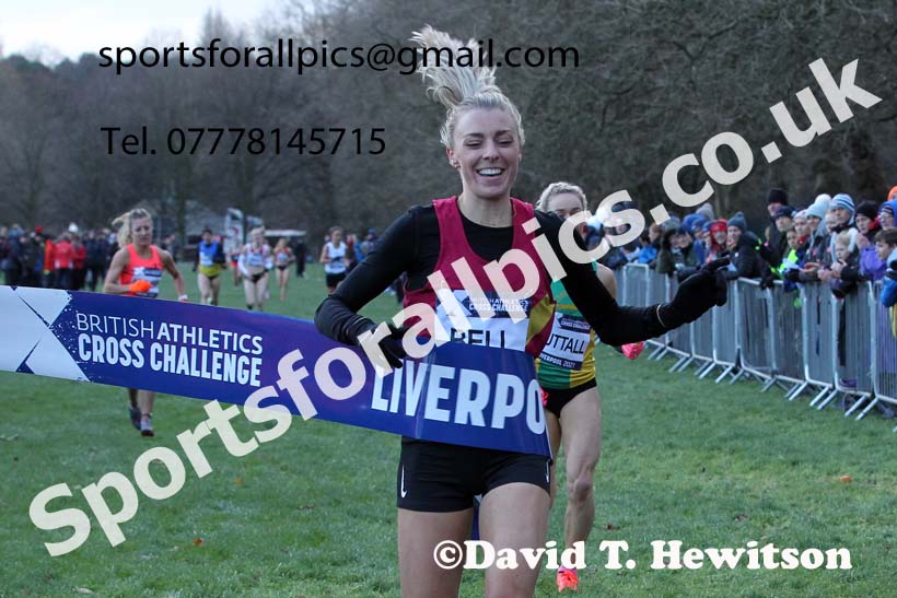 European Women's Short Course Relay Trials, European Cross Country Championships Trials, Sefton Park, Liverpool. Photo: David T. Hewitson/Sports for All Pics